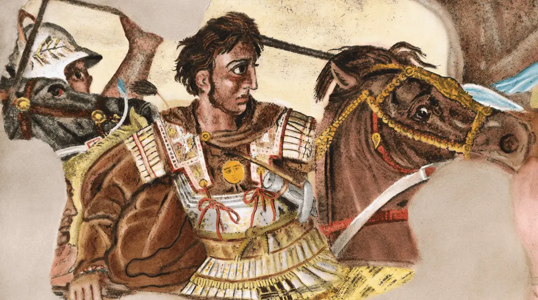 حياة الاسكندر الأكبر المقدوني وبطولاته
